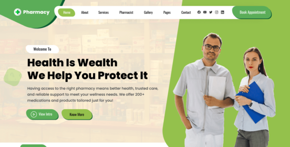 Medical Pharmacy (WordPress)