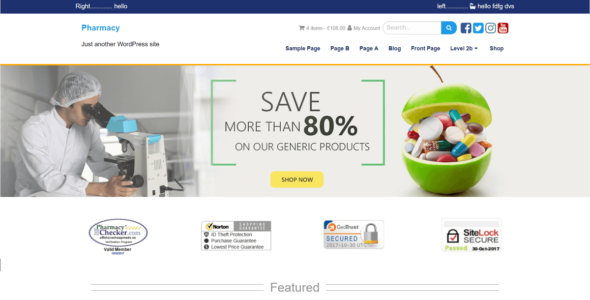 Medical Portfolio (WordPress)