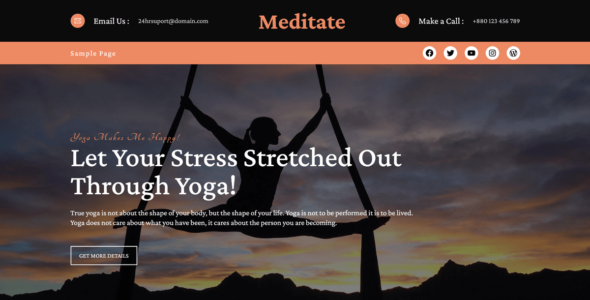 Meditate (WordPress)