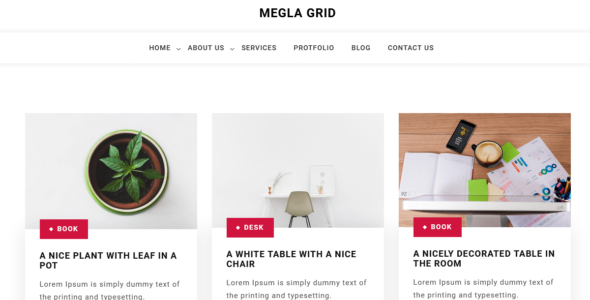 Megla Grid (WordPress)