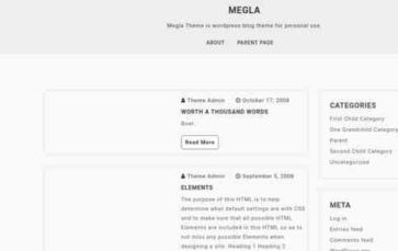 Megla (screenshot desktop)