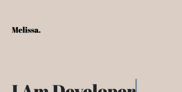 Melissa Portfolio (WordPress)