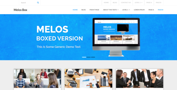 Melos Boxed (WordPress)