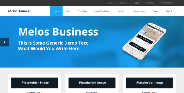 Melos Business (WordPress)