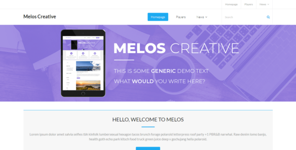 Melos Creative (WordPress)