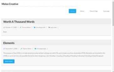 Melos Creative (screenshot desktop)