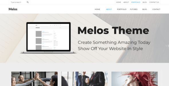 Melos eMinimal (WordPress)