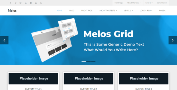 Melos Grid (WordPress)