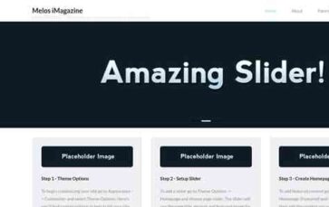 Melos iMagazine (screenshot desktop)