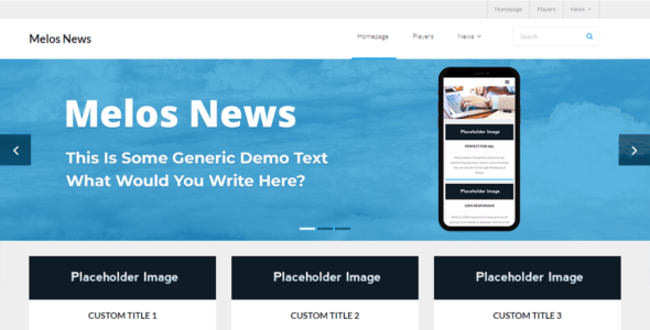 Melos News (WordPress)