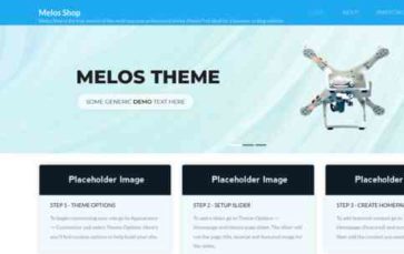 Melos Shop (screenshot desktop)