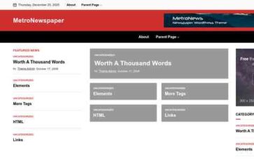 MetroNewspaper (screenshot desktop)