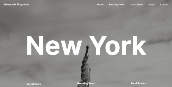 Metropolis Magazine (WordPress)