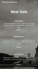 Metropolis Magazine (screenshot mobile)