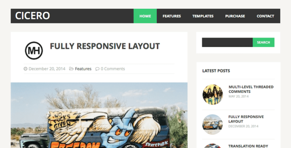MH Cicero Lite (WordPress)