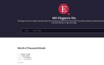 MH Elegance Lite (screenshot desktop)