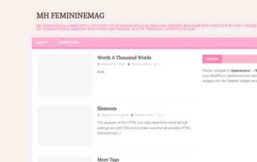 MH FeminineMag (screenshot desktop)