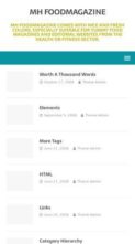MH FoodMagazine (screenshot mobile)