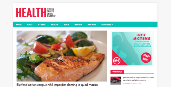 MH HealthMag (WordPress)