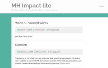 MH Impact Lite (screenshot desktop)