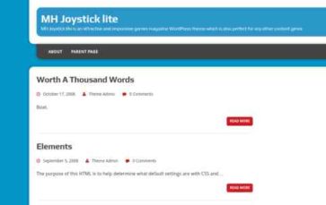 MH Joystick Lite (screenshot desktop)