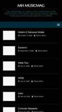 MH MusicMag (screenshot mobile)