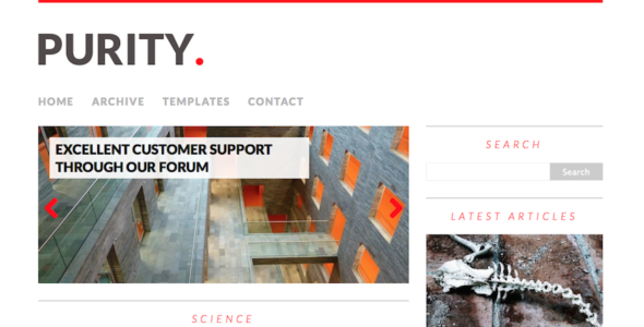 MH Purity Lite (WordPress)