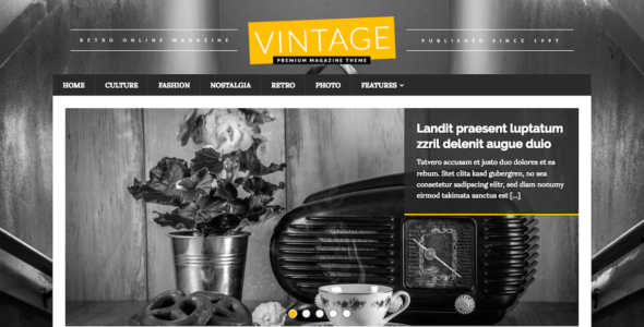 MH RetroMag (WordPress)