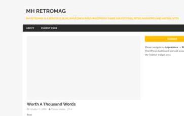 MH RetroMag (screenshot desktop)