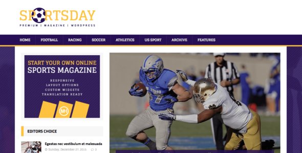 MH SportsMagazine (WordPress)