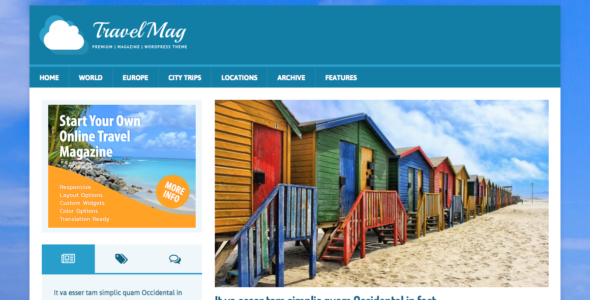 MH TravelMag (WordPress)