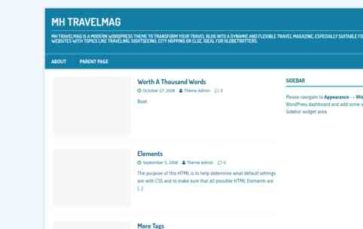 MH TravelMag (screenshot desktop)