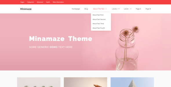 Minamaze eBlog (WordPress)