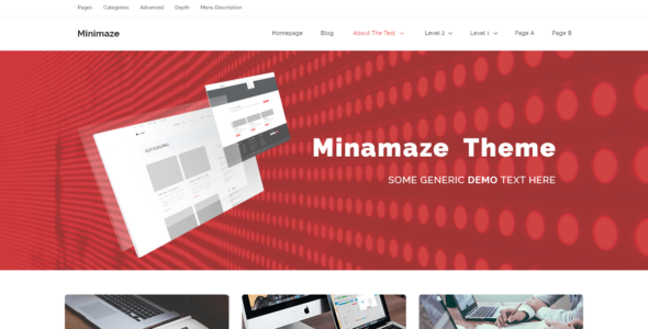 Minamaze eBusiness (WordPress)