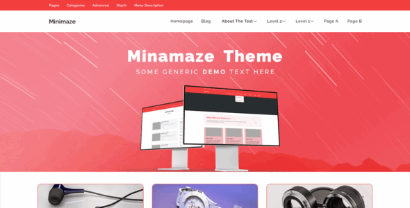 Minamaze eCommerce (WordPress)