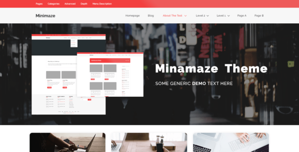 Minamaze eShop (WordPress)