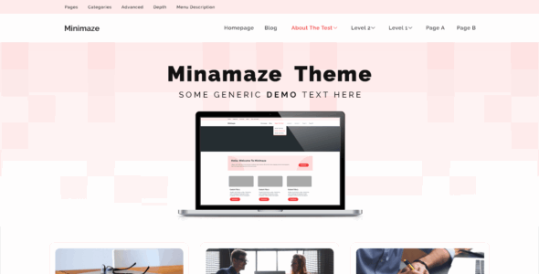 Minamaze iBusiness (WordPress)