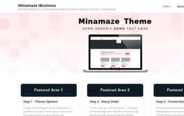 Minamaze iBusiness (screenshot desktop)