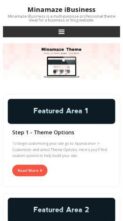 Minamaze iBusiness (screenshot mobile)