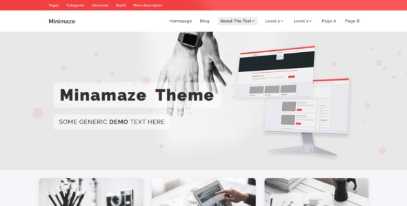 Minamaze iMagazine (WordPress)