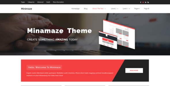 Minamaze Shop (WordPress)