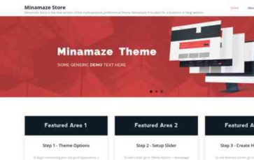 Minamaze Store (screenshot desktop)