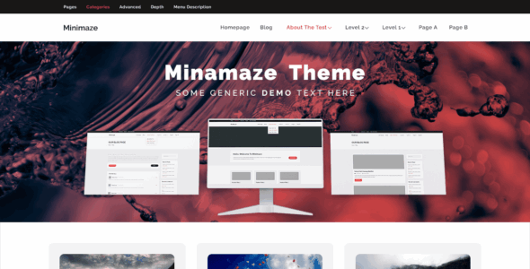Minamaze WeBlog (WordPress)