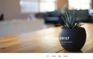 Minimal 20/17 (screenshot desktop)