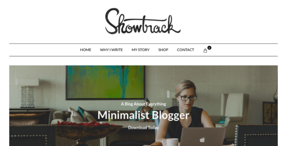 Minimalist Blogger X (WordPress)