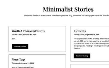Screenshot Desktop Minimalist Stories (screenshot desktop)