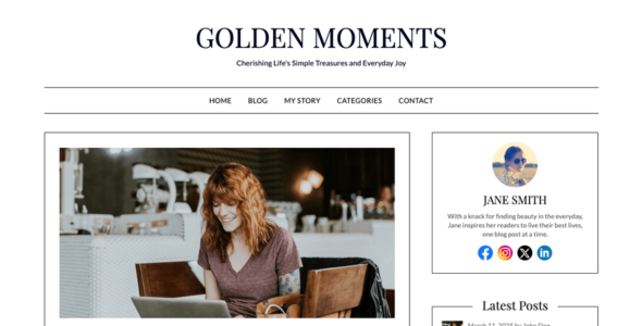 Minimalistblog Stories (WordPress)