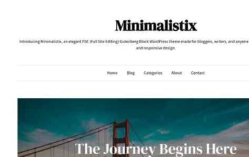 Minimalistix (screenshot desktop)