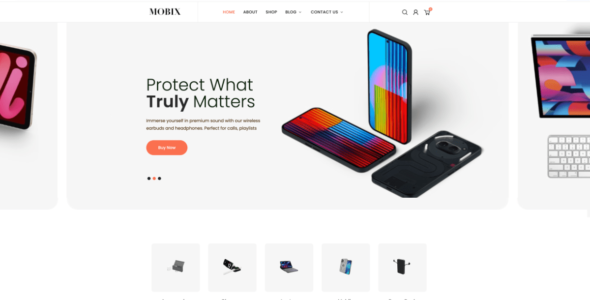Mobix Store (WordPress)