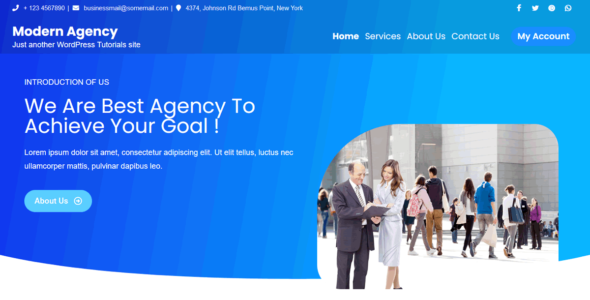 Modern Agency (WordPress)